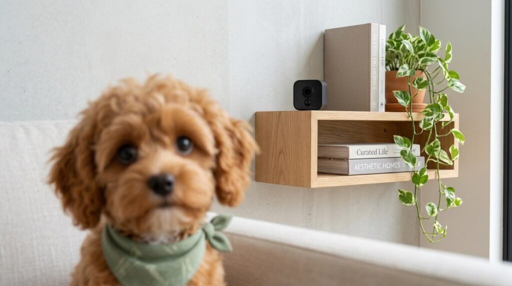 A minimalist budget option when choosing the best pet camera for dogs